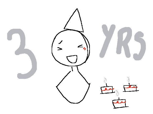 thank you for 3 years!!