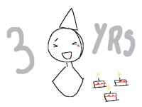 thank you for 3 years!!