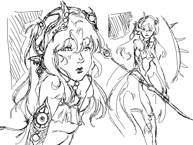 dump of old self inserts for artblock (cw: cringe)