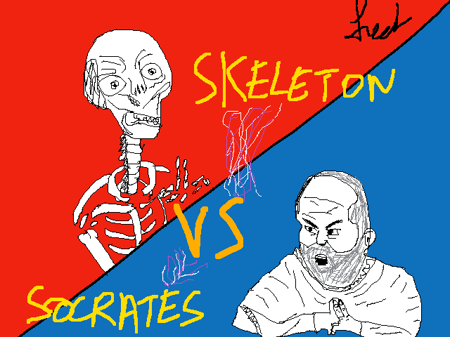 Socrate vs skeleton