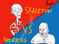 Socrate vs skeleton