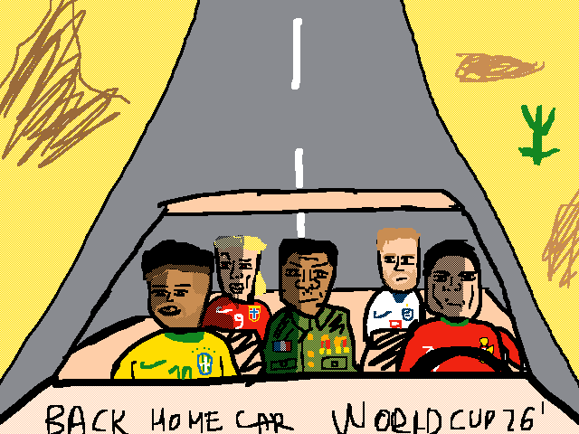 Some guys gonna back home