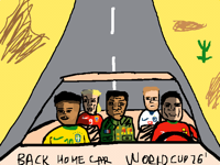 Some guys gonna back home