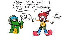 Fucking space dinosaur