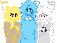 same person, different fonts