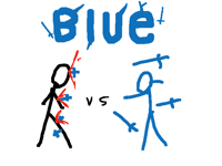 vs Blue