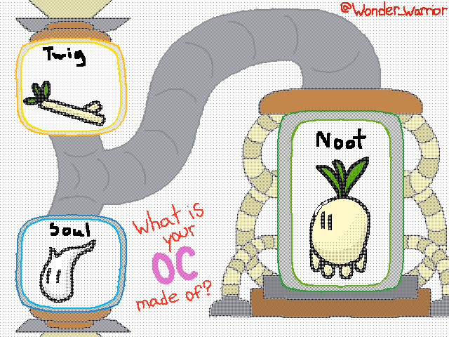 What is your OC made of (@Wonder_warrior )
