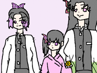 粉蝶去，紫蝶追，幼蝶欲去被拦回