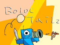 I like block tales, so here’s my OC in it’s style