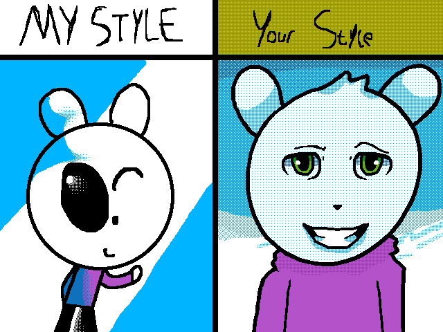 Draw Randy in your style /@Esteban2