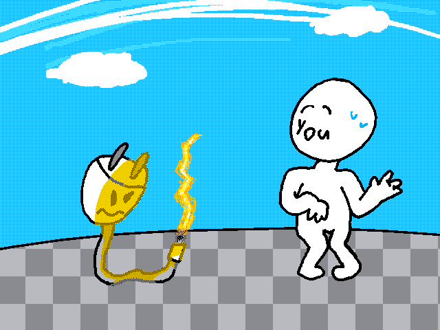 Getting electrocuted (collab)