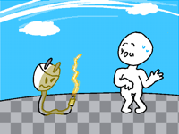 Getting electrocuted (collab)