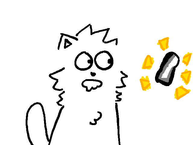 Eating marshmallow