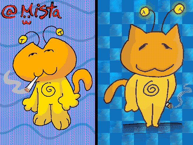 Draw jingle kitty in your style