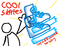 Ice skating