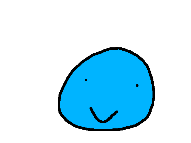 Blue blob