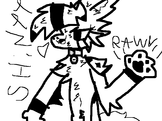 I drew this with my fingers. What do you think?
