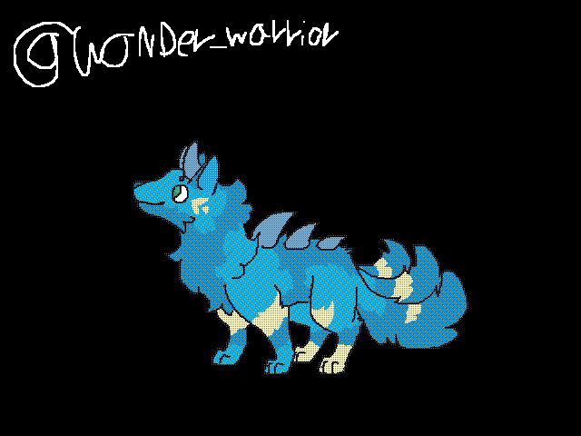 I drew @wonder_warriors drawing :3