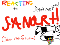 REACTING TO FANART! Idea from @mista