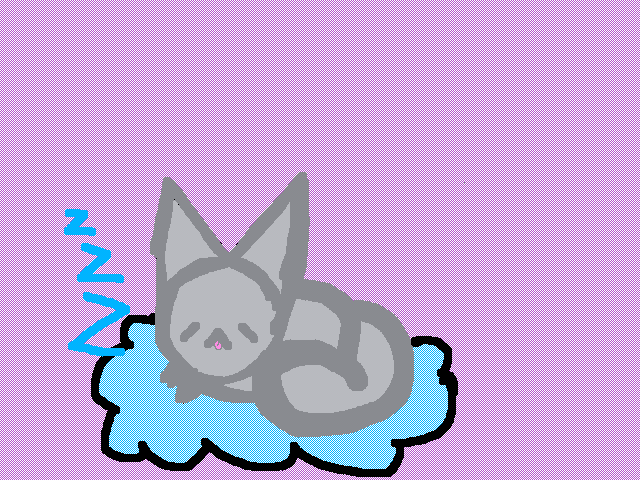 Sleeping cat