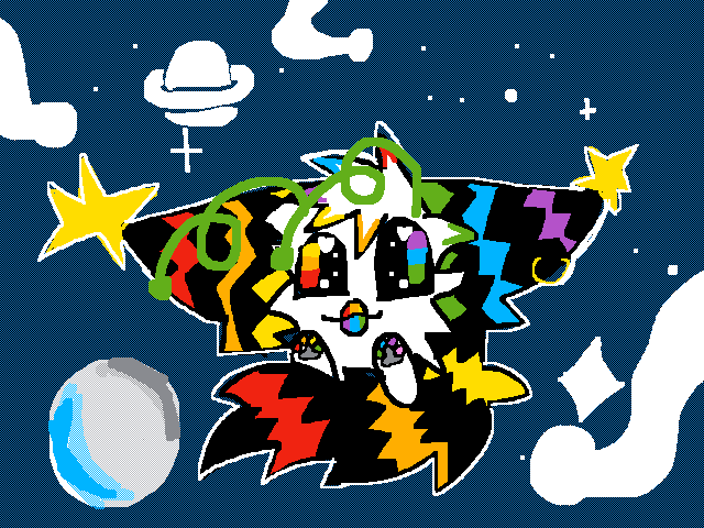 Alien furby :3 named astra!!