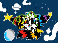 Alien furby :3 named astra!!