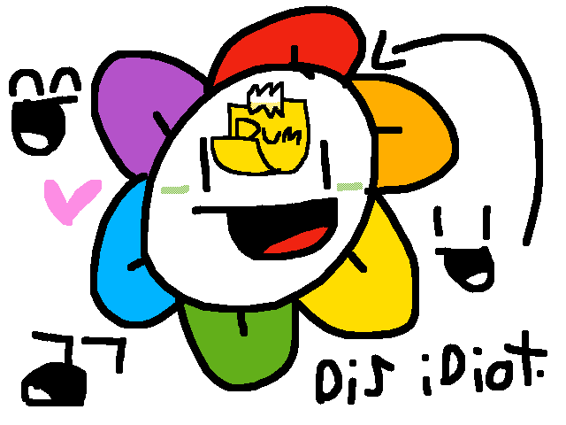 I couldve drawn anything but i drew this idiot.
