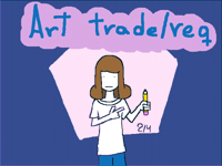 Doing art trades/requests