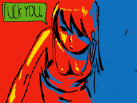 Angsty teen who cant understand their emotions