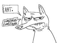 Whiteboard fox