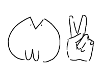 🐱 ✌️