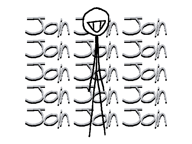 Join the stickman pfp