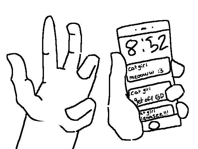 Some hand practice