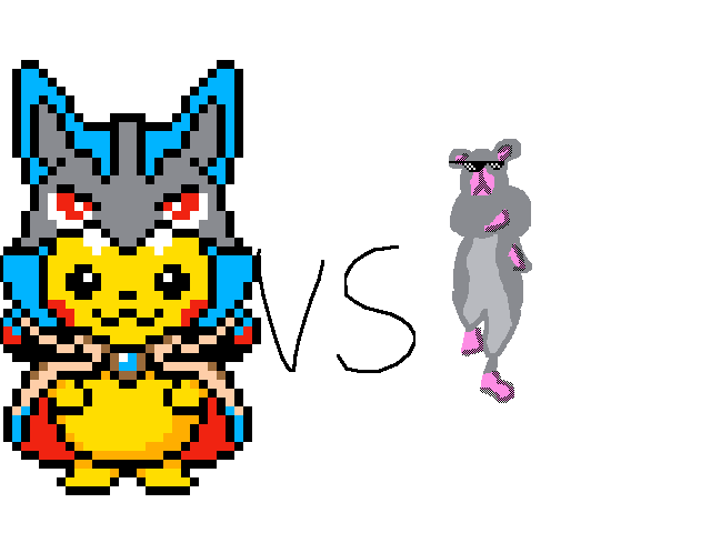 Pikachu vs rat