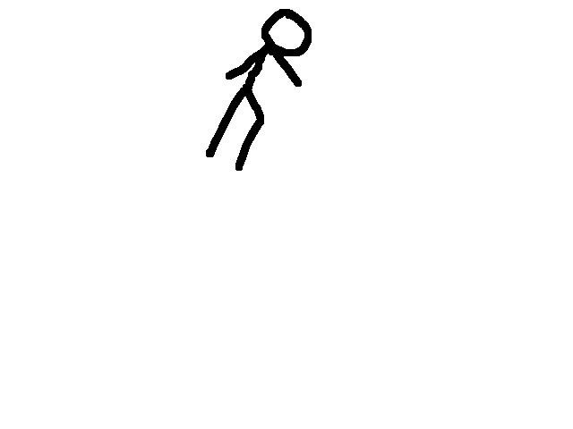 Stickman dancing