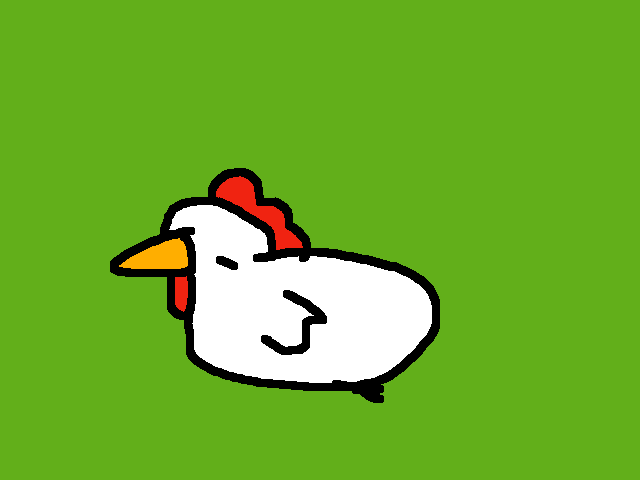 La poule en dépression