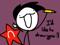 I'd like to draw you (please) :3