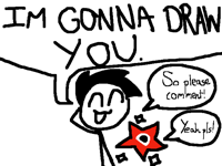 If you comment I'll draw you