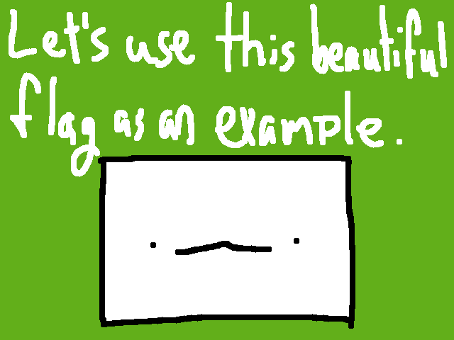 Ηow to fold a flag