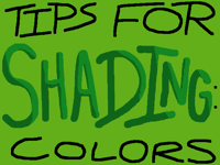 Tips for shading (colors)