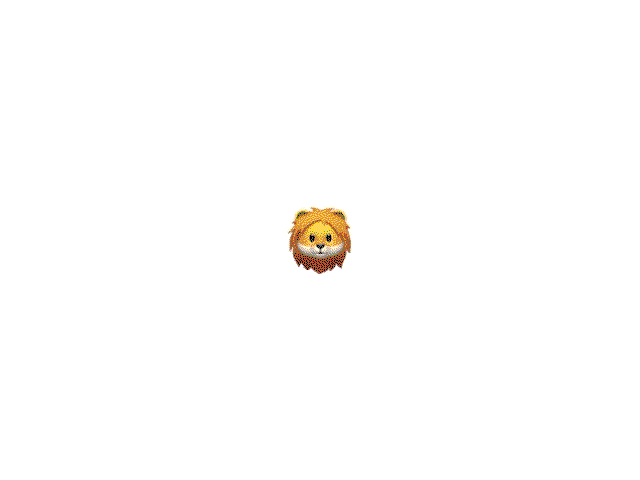 Lion emoji pixelart
