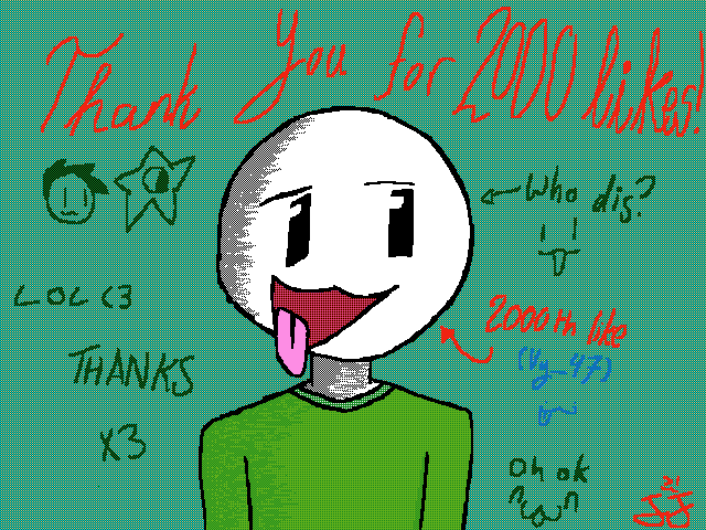 2000 likes!!!