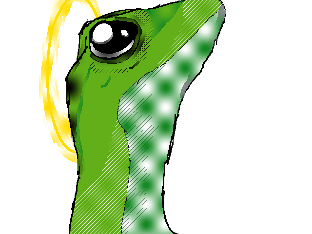 A lizard