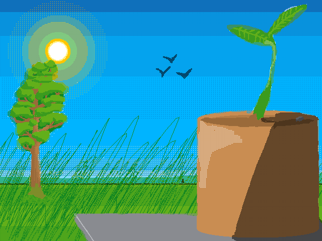 Plant scene