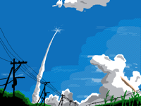 Sky from 5 Centimeters per Second