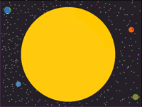 Simple sun