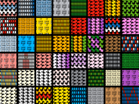 Pixel Dino quilt