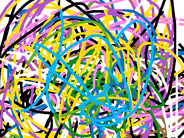 My 2 yr old 2nd cousin drew these