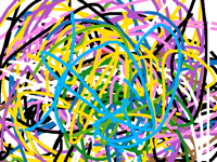 My 2 yr old 2nd cousin drew these