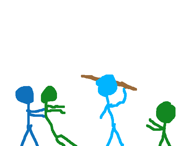Zombie fight